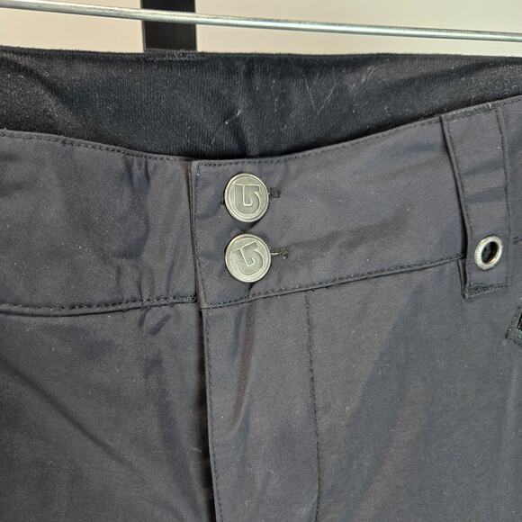 Burton Society Snowboarding Pants Womens Black Dry Ride Large Utility Outdoors - Picture 2 of 7